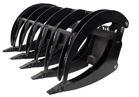 72 root grapple rake attachment for skid steer|extreme root grapple rake attachments.